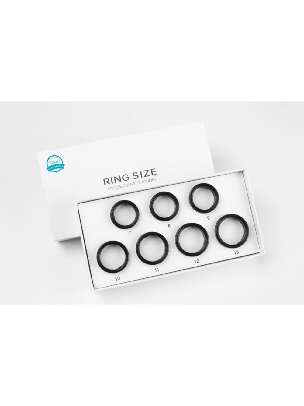 COLMI Smart Ring Sizing Kit Finger Measure Tool Size 6-12 Fitness Tracker Sizer